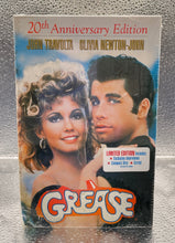 Load image into Gallery viewer, Grease 20th Anniversary Limited Edition VHS Tape, CD & Script (1998, Sealed)