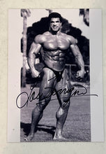 Load image into Gallery viewer, Vintage Late 1970’s Lou Ferrigno Signed Black/White 7” x 5” Photograph