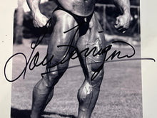 Load image into Gallery viewer, Vintage Late 1970’s Lou Ferrigno Signed Black/White 7” x 5” Photograph