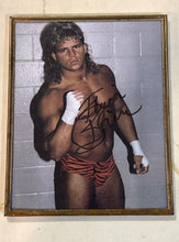 Load image into Gallery viewer, 1990 NWA “Flyin” Brian Pillman Sr. Framed and Signed 10” x 8” Photograph
