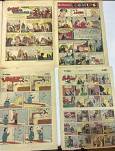 Load image into Gallery viewer, Vintage 1949 Dec The Standard Newspaper Comic Section Lot Tarzan Mickey Mouse