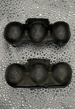 Load image into Gallery viewer, Antique Pewter Strawberry Ice Cream Molds. Lot of 2 Unbranded