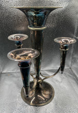 Load image into Gallery viewer, 1902-1930 Henry Morton Birmingham EPNS Silver Plate 4-Piece Candelabra