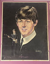 Load image into Gallery viewer, 1964 The Beatles 14x18" - Paul McCartney & Ringo Starr Portraits