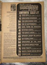 Load image into Gallery viewer, Famous Monsters of Filmland #132 King Kong Special Warren Magazine MAR 1977