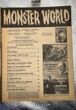 Load image into Gallery viewer, Monster World #10 Magazine (Warren, 1966) Batman Super Heroes Reptiles
