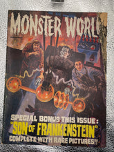 Load image into Gallery viewer, Monster World Magazine #7 (Warren, March 1965) Son of Frankenstein Cover