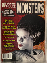 Load image into Gallery viewer, Midnight Marquee Monsters #63 Summer 2000 Bride Of Frankenstein Magazine
