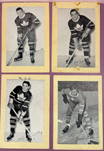 Load image into Gallery viewer, Lot of 11 Vintage 1934-44 Bee Hive Toronto Maple Leafs Hockey Photos