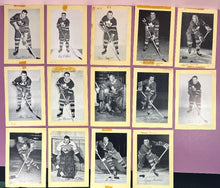 Load image into Gallery viewer, Lot of 14 Vintage 1944-64 Bee Hive Group 2 Toronto Maple Leafs Hockey Photos