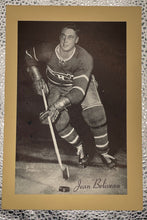 Load image into Gallery viewer, Vintage 1944-64 Bee Hive Group 2 Jean Beliveau Montreal Canadiens Hockey Photo