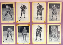 Load image into Gallery viewer, Lot of 8 Vintage 1940s NY Rangers Bee Hive Style Hockey Photos