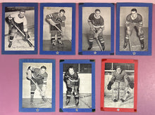 Load image into Gallery viewer, Lot of 7 Vintage 1934-43 Group 1 Beehive NY Rangers Hockey Photos