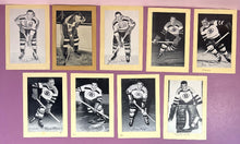 Load image into Gallery viewer, Vintage Lot of 9 Beehive Hockey Photos Boston Bruins Players Group I & II