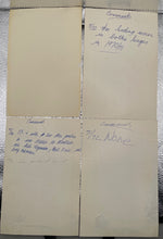 Load image into Gallery viewer, 1964 Beehive Hockey Photo Lot (4) Blackhawks Mikita Esposito Hull De Jordy
