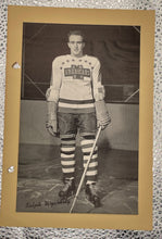 Load image into Gallery viewer, Vintage 1940-1941 Group 1 Beehive Ralph Wycherly New York Americans Hockey Photo