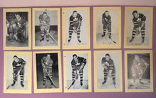 Load image into Gallery viewer, Vintage 1950 Beehive Group 2 Johnny Bower Maple Leafs Hockey Photo Lot (10)