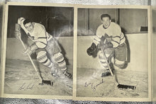 Load image into Gallery viewer, Vintage 1950s Quaker Oats Toronto Maple Leafs Group 2 Hockey Photos Lot of 11