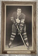 Load image into Gallery viewer, 1964-67 Bee Hive Group 3 Peter Stemkowski Toronto Maple Leafs Photo Framed