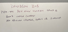 Load image into Gallery viewer, 1934-44 Bee Hive Group 1 Hockey Photo - Bob Davidson - Toronto Maple Leafs