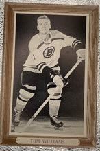 Load image into Gallery viewer, 1964-67 Bee Hive Group 3 Hockey Photo - Tom Williams Boston Bruins