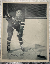 Load image into Gallery viewer, 1945-54 Quaker Oats Hockey Photo Buddy O'Connor Montreal Canadiens Blue Tint