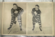 Load image into Gallery viewer, Lot of 8 1945-54 Quaker Oats Hockey 8x10 Photos Toronto Maple Leafs