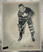 Load image into Gallery viewer, 1945-54Quaker Oats Gus Bodnar Toronto Maple Leafs 8x10 Photo Blue Tint