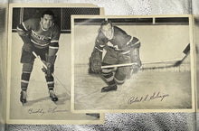 Load image into Gallery viewer, Lot of 16 1945-54 Quaker Oats Montreal Canadiens Hockey Photo