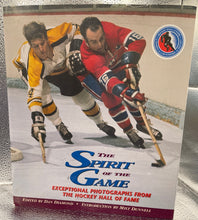 Load image into Gallery viewer, The Spirit of The Game Hockey Hall of Fame Book Don Cherry & Ron MacLean Signed