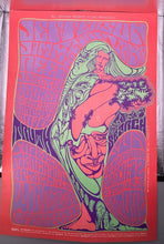 Load image into Gallery viewer, Jefferson Airplane John Lee Hooker 1967 ORIGINAL BG 54 Fillmore Poster