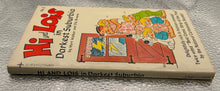 Load image into Gallery viewer, Lot of 4 Vintage Hi and Lois Paperback Comic Books by Mort Walker & Dik Browne