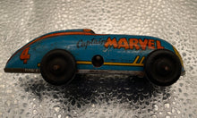 Load image into Gallery viewer, Vintage 1947 Captain Marvel Tin Litho Race Car by Automatic Toy Co. #4