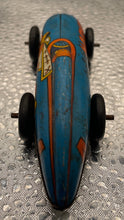 Load image into Gallery viewer, Vintage 1947 Captain Marvel Tin Litho Race Car by Automatic Toy Co. #4