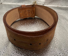 Load image into Gallery viewer, 1950s Davy Crockett Leather Belt Hickok Mfg. Co. Size 28 Walt Disney Western