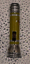 Load image into Gallery viewer, Vintage 1950s Davy Crockett Metal Flashlight Made In USA