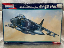 Load image into Gallery viewer, Monogram McDonnell-Douglas AV-8B Harrier 1:48 Scale Model Kit 5448 Sealed
