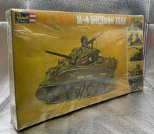 Load image into Gallery viewer, Vintage Revell U.S. Army M-4 Sherman Tank Black Magic 1/40 Model Kit Sealed