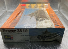 Load image into Gallery viewer, Vintage Revell Italeri German Panzer 38(t) Tank 1/35 Model Kit Sealed Military