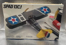 Load image into Gallery viewer, Testors SPAD 13C.1 WWI Biplane 1/48 Scale Model Kit Vintage 1989 Sealed