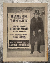 Load image into Gallery viewer, Famous Monsters Yearbook 1962 Summer-Fall Special 100 Page Selection