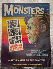Load image into Gallery viewer, Famous Monsters of Filmland #24 Magazine August 1963 Werewolf of London