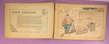 Load image into Gallery viewer, 1934 Kiddies' Kolor Comic of Kenny Takit #657 Coloring Book by Faber