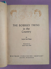 Load image into Gallery viewer, Vintage 1950s The Bobbsey Twins in the Country Book by Laura Lee Hope #1530