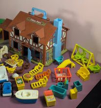 Load image into Gallery viewer, Vintage Fisher-Price Little People Play Family House #952 Large Lot