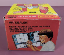 Load image into Gallery viewer, 1983 Topps Star Wars Return of the Jedi Album Stickers Box