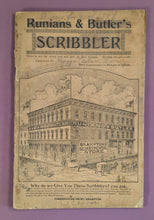 Load image into Gallery viewer, Antique 1890s Runians & Butler's Scribbler Brampton Store Booklet