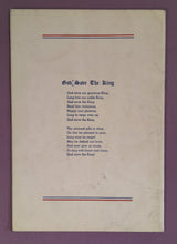 Load image into Gallery viewer, Vintage 1946 Empire Day in the Schools of Ontario Program Booklet