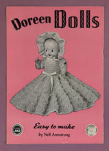Load image into Gallery viewer, Vintage 1951 Doreen Dolls Vol 102 Crochet Pattern Book by Nell Armstrong