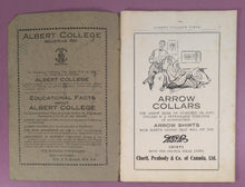 Load image into Gallery viewer, 1928 The Albert College Times Vol. LXV No. III Souvenir Number Belleville